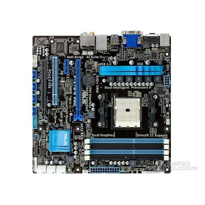 Carte mère ASUS F1A75-M PRO AMD A75 Socket FM1 4xDDR3 64GB Micro ATX - Asus