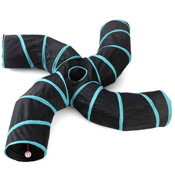 Meilleurs prix pour Animal Compagnie et Chat Jouets Tunnel 4VoiesIntRieur Tubes avec Sac RangementGrand Jouet Jeu Tunnel Chat Gondoler pour AIRE DE JEU