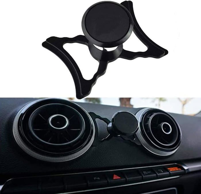 Support Magnétique de Voiture pour Audi A3/S3 8 V (2014-2019) Support Magnétique pour Téléphone Portable Grille Daération