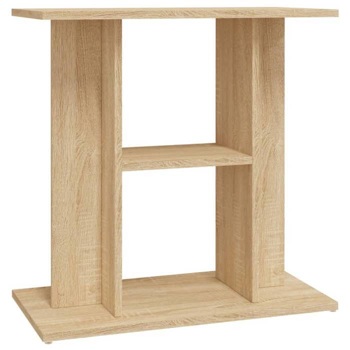 Meilleurs prix pour &Mode Armoire daquarium - Support pour aquarium - chêne sonoma - 60x30x60cm - bois dingénierie Sale593009