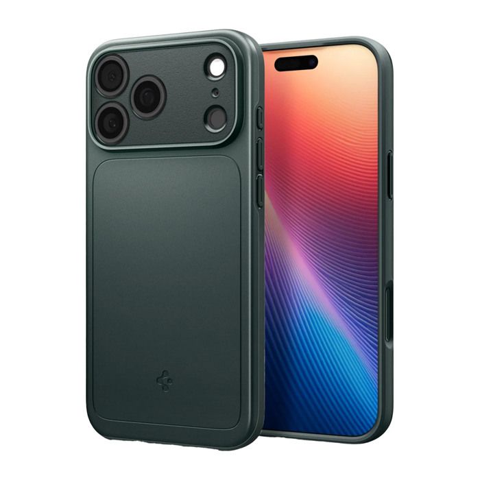 Spigen Thin Fit MagFit Coque MagSafe iPhone 17 Pro Max — Abyss Green
