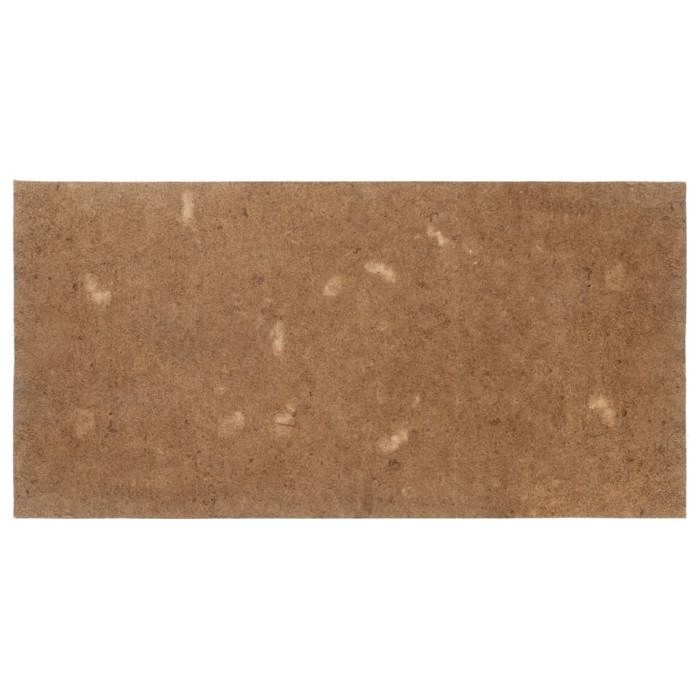 Couvre-matelas en fibre de coco - vidaXL - 90x200 cm - Naturel - Respirant - Hypoallergénique - Support ferme