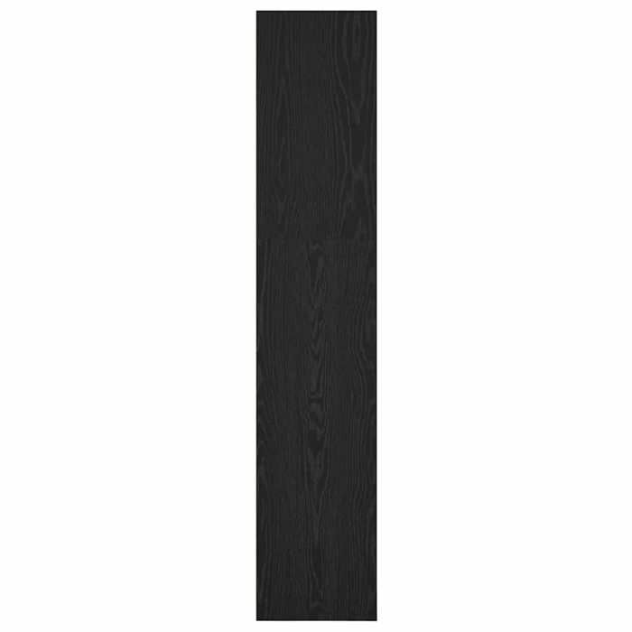 Cabinet de Livre SOLOMOON CHIC Bibliothèque Polyvalente - Pour enfant/adulte - Chêne noir 40x30x152 cm Bois dingénierie BB2913