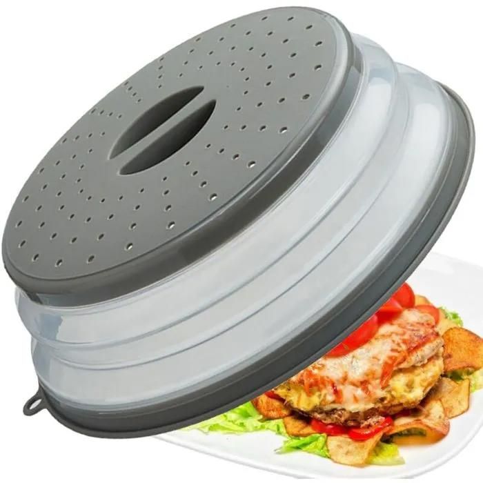 Protection anti-éclaboussures pour four à micro-ondes (ventilateur) et petits ustensiles de cuisine pour fruits et légumes(1 paque