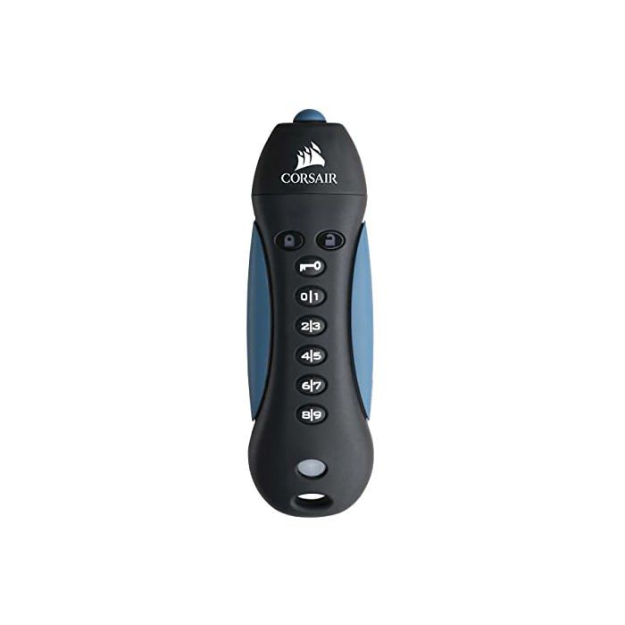 Lecteur USB Flash - CORSAIR - Padlock 3 64Go - USB 3.0 Type A - Cryptage 256-bit AES - Étanche & antichoc