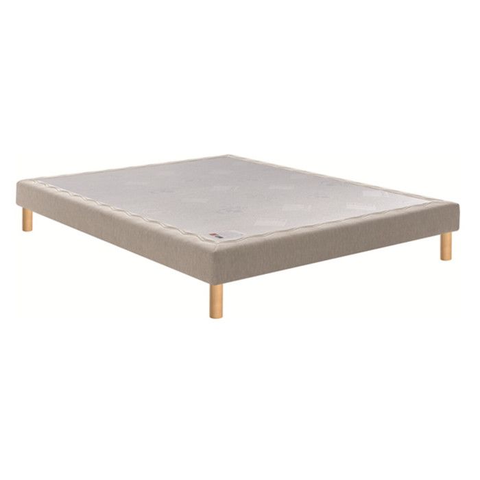 Sommier tapissier Epeda NOYER JERSEY GALET Confort Ferme