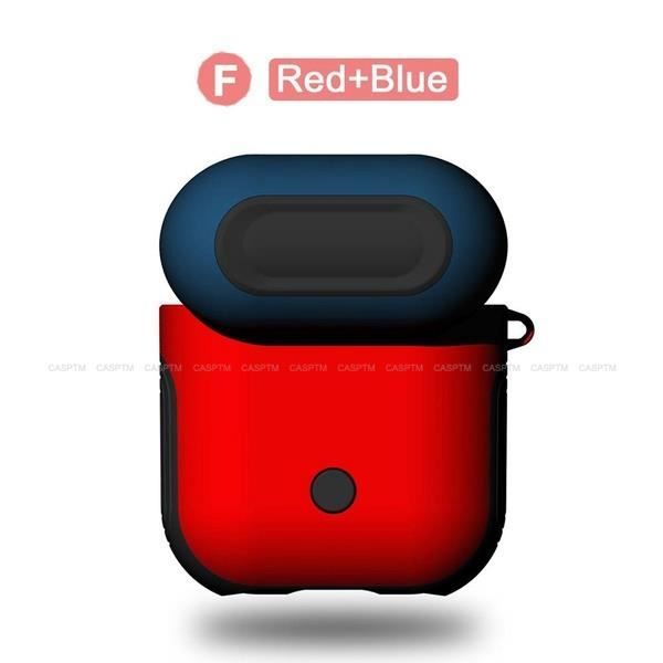 Coque étui Pour AirPods 1 & 2 – Style Console De Jeu – Silicone Antichoc Avec Clip