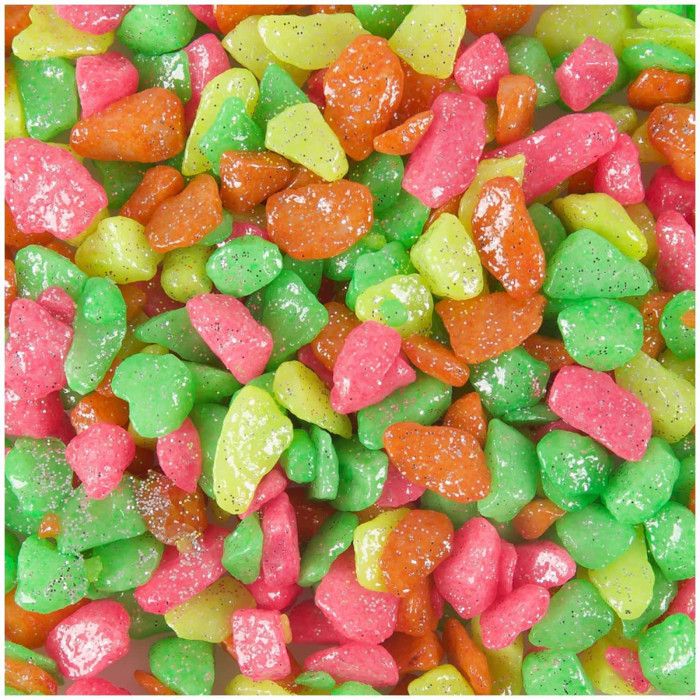 Meilleurs prix pour Gravier brillant Néon rainbow 1 kg aquarium - animallparadise 20 Multicolor