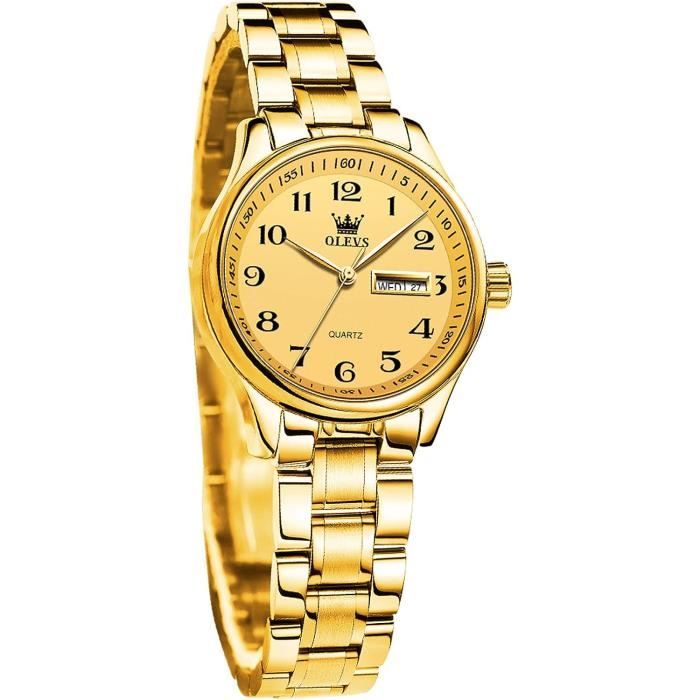 Montre femme avec sales date et jour