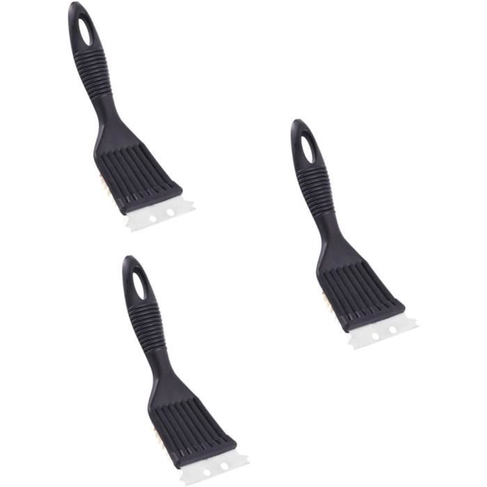 Brosse Grattoir En Bois Et Acier Inoxydable - 10 Pièces, Neuf Sous Emballage