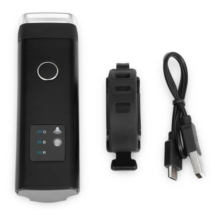 Lampe Frontal Vélo USB Rechargeable à LED XPG 350LM Frontal Pour Vélo 2000mAh