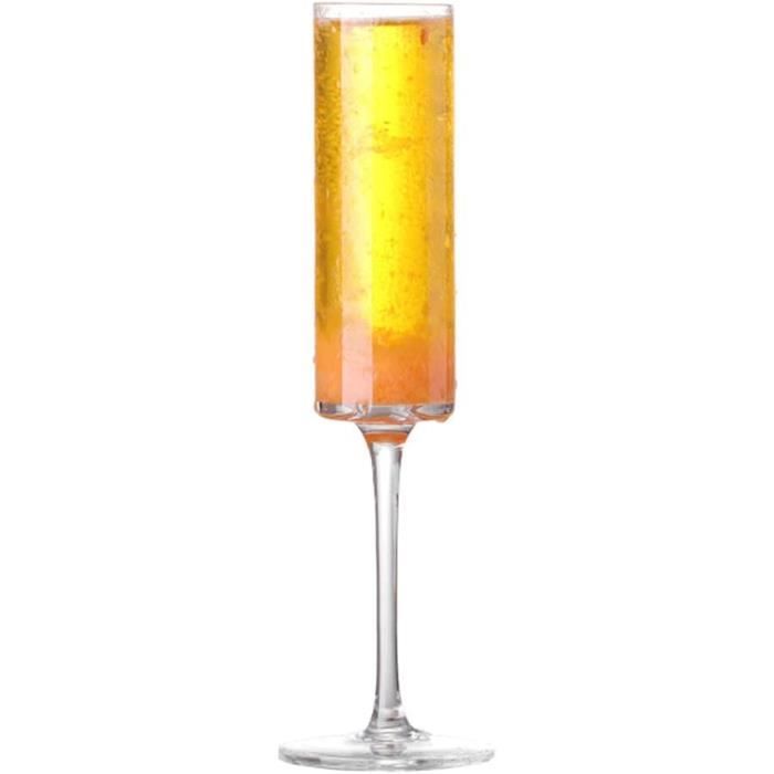 Flûte à champagne gravée personnalisée avec inscription Happy 70th