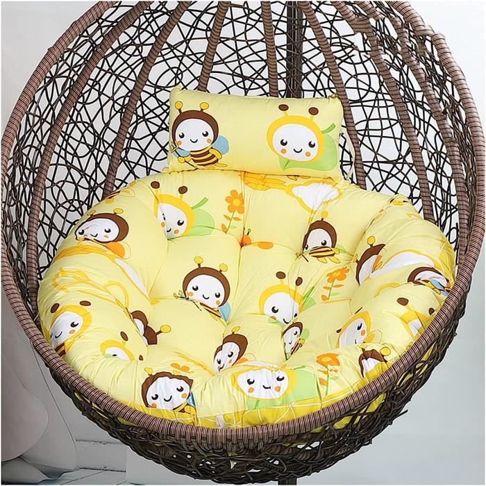 Housse De Coussin Pour Chaise Œuf PAWIA - Housse Remplacement Chaise Balançoire Suspendue