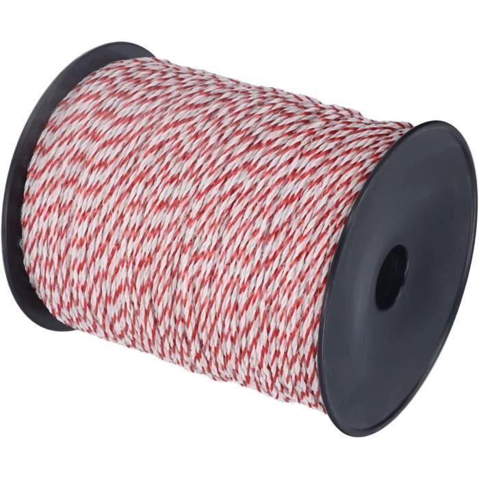 Clôture électrique Fil D'alimentation 500 M Clôture électrique Corde D