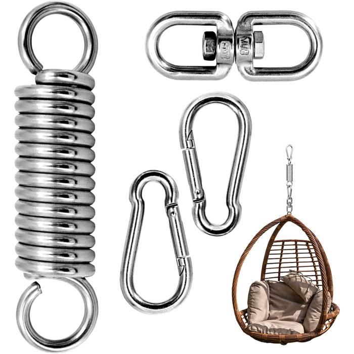 HEMOTON Balançoire de poupée - Chaise Suspendue - Accessoires de Maison de poupée - Balançoire Suspendue pour poupées - Modèle de balançoire Miniature - en Plastique - Outil pour la Maison