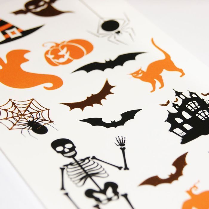 Kit Tatouage Temporaire Visage Halloween Supperb, Jour Des Morts