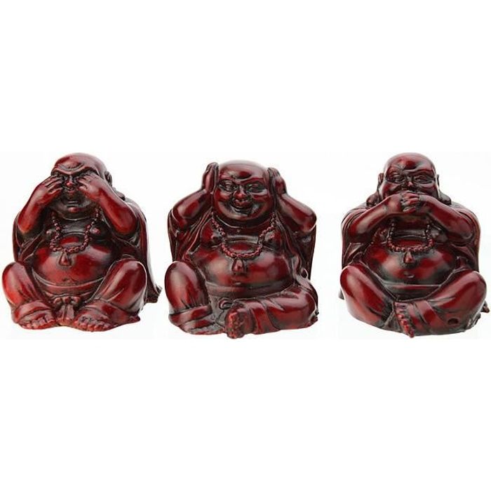 3 Bouddhas De La Sagesse Ne Rien Voir Dire Entendre Achat