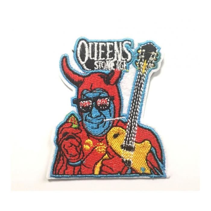 Patch Queens of the Stone Age 7.5x6.5 cm groupe rock ecusson ...
