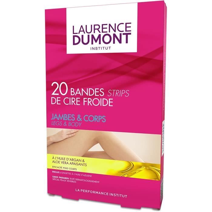 20 Bandes De Cire Froide LOUA Pour épilation Jambes - Naturelle, Neuves, Origine Chine