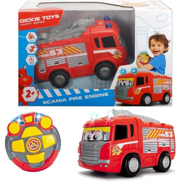 camion de pompier radiocommandé 62 cm