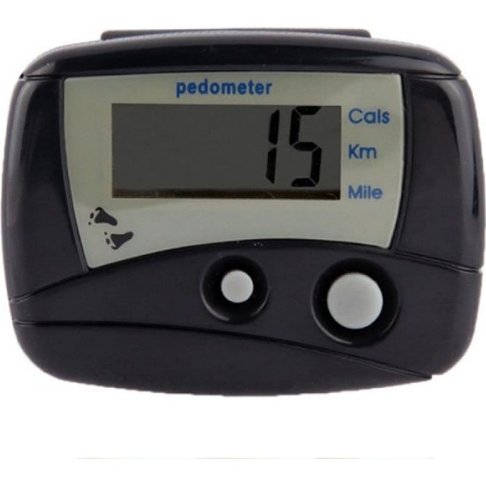 Podometre - Compteur de pas de podomètre électronique multifonction  numérique (Noir) - Cdiscount Sport