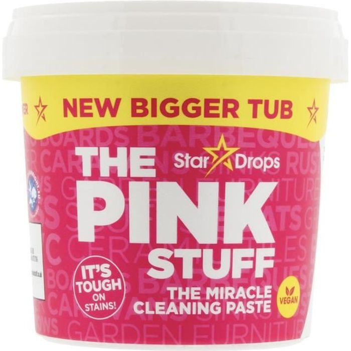 Test et avis The Pink Stuff: Le produit de nettoyage rose