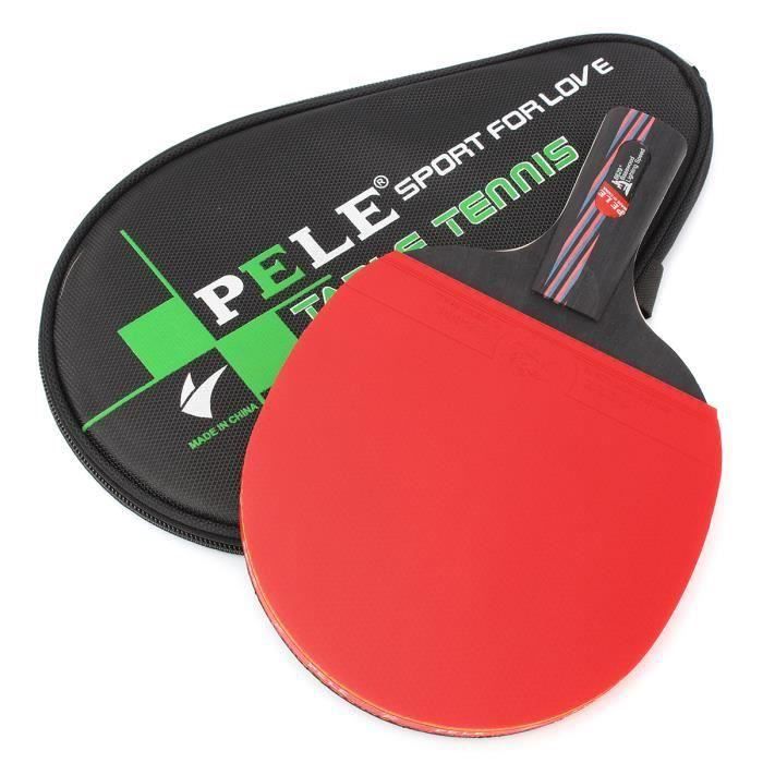 Shan Raquette De Ping Pong Tennis De Table Fibre De Carbone