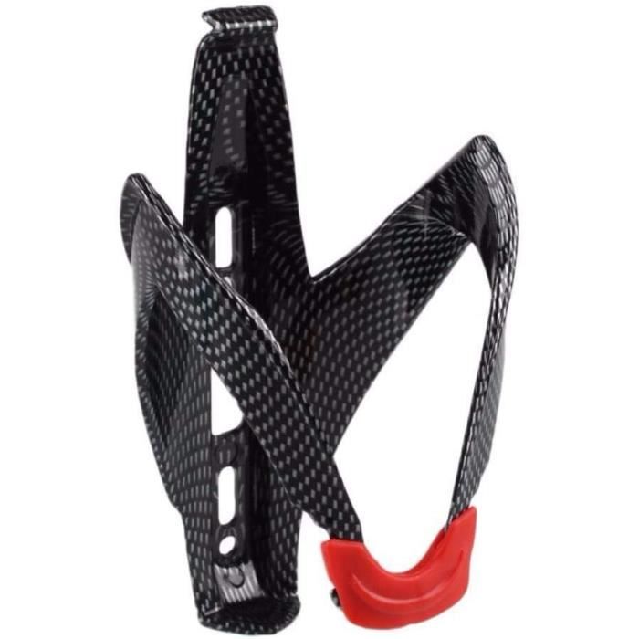 Porte-Bidon Carbone IMPALAPRO - 18g Ultra-Léger - Universel VTT/Vélo Route - Fixation Facile