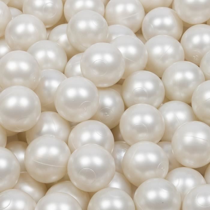MISIOO 200x Balle pour Piscine à Balle - Coloré Billes Enfant - Jouet Bebe - Balle Ø 6 cm - Perle
