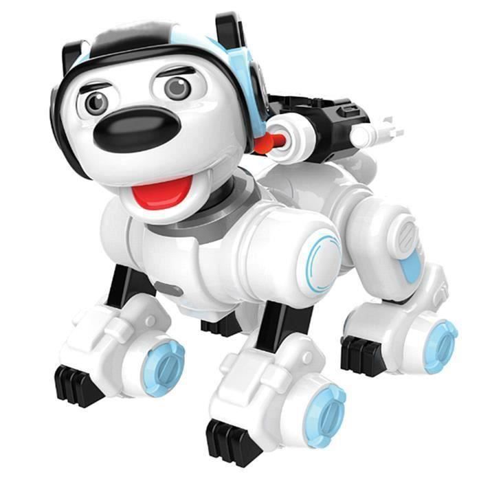 Jouet robot télécommandé intelligent chien patrouille danse jouet