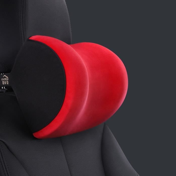 Coussin De Massage Pour Cou Et Lombaire Voiture/bureau - Mousse Mémoire Air - Alimentation Auto/prise - Neuf