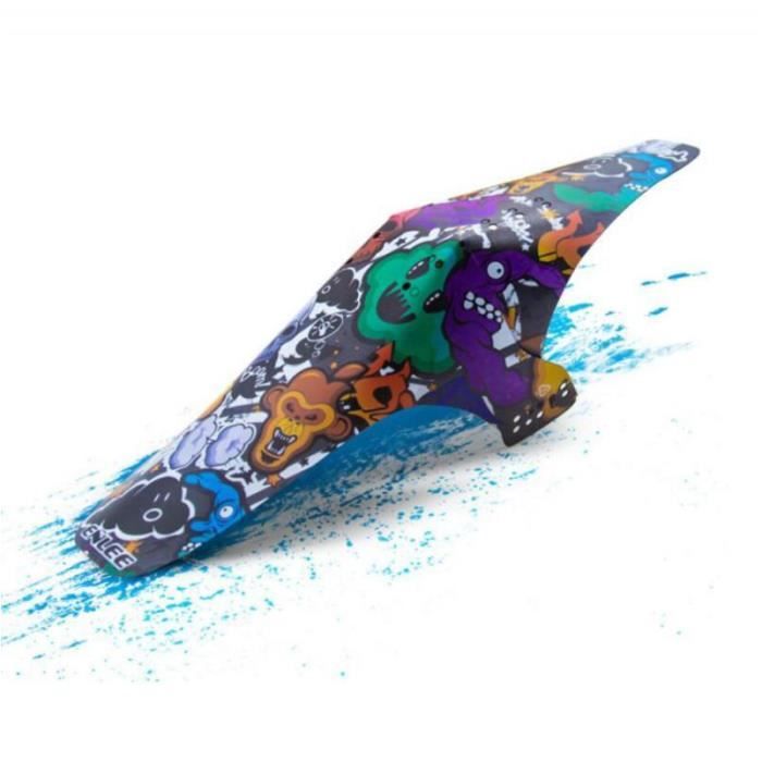 Garde-boue Avant Pliable Pour VTT - Matériau PP5, Dimensions ~28x26,5 Cm, Léger (41 G), Résiste à La Boue Et Au Gravier
