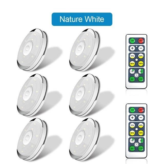 Lampe LED sans fil - LUMINAIRE DINTERIEU - RGB - Intensité réglable - Télécommande - Portable