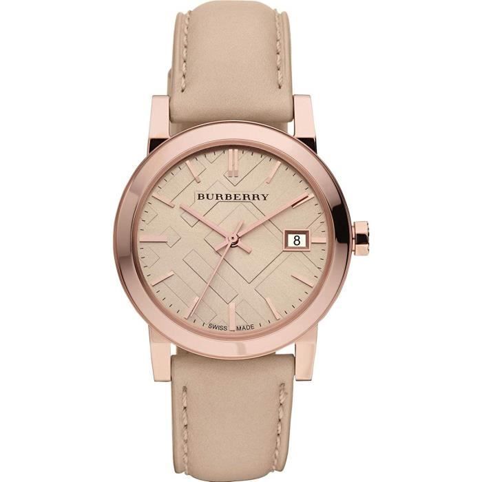 Bracelet de online montre burberry