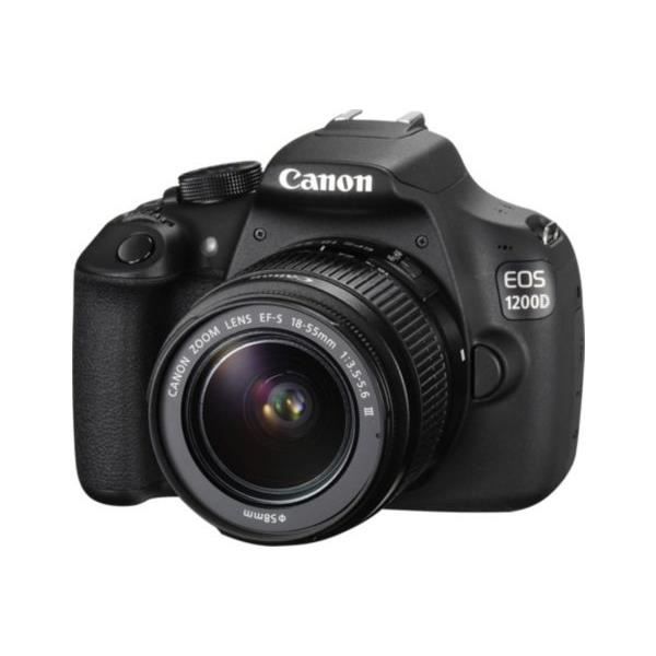 Reflex CANON EOS 1200D+18-55IS+Sac+8Go+nettoyeur