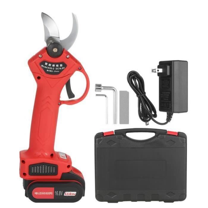 Sécateur électrique Sans Fil, Rechargeable, Batterie Au Lithium, Outil De Coupe