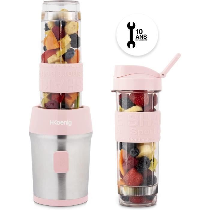Mini Blender Smoothie Transportable Compact 570Ml Smoo12 Sans Bpa