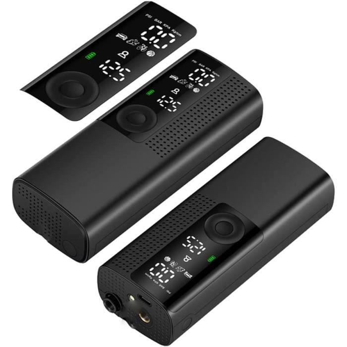 Gonfleur Pneu Sans Fil AUTDER 21V - Compresseur D'air Portable 180 PSI - Rechargeable