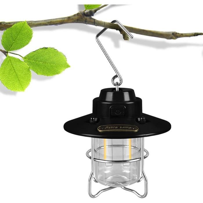 Petite Lanterne à Gaz Portable En Cuivre - Flamme Réglable Pour Camping