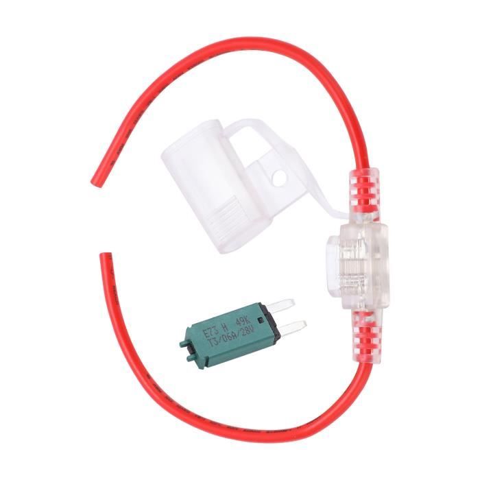 Interupteur 12v Porte- Dc Ru00e9initialisation Automatique Interrupteur De Fusible 12v