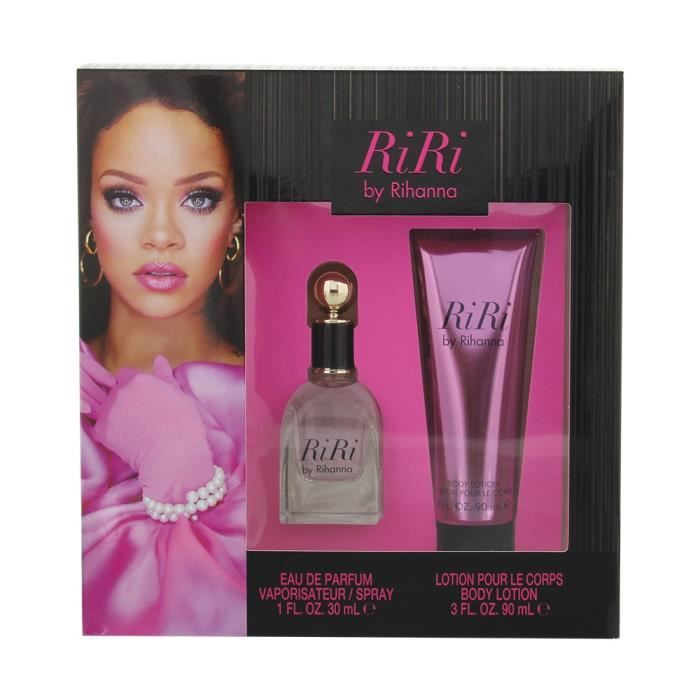 Rihanna Coffret Pour Femme Eau De Parfum Riri 30 Ml Lait Corps