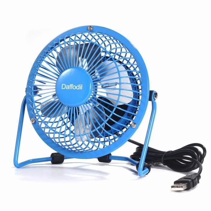 Ventilateur Turbo Silencieux Puissant pour Maison Bureau Chambre Inclinable Neuf