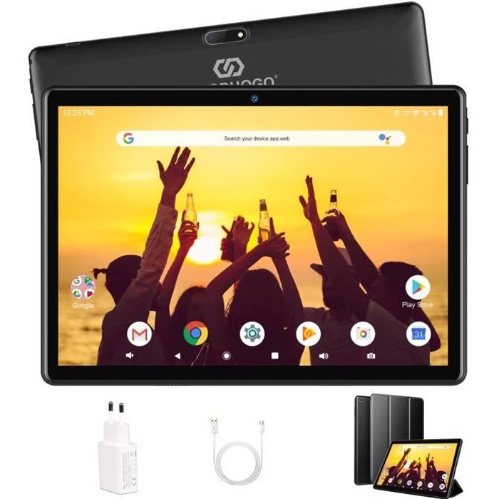 WiFi/4G Doule SIM 32Go 2Go RAM 8500mAh Batterie Android 7.0 Quad Core Bluetooth GPS OTG Tablette Tactile Ecran 10 Pouces 