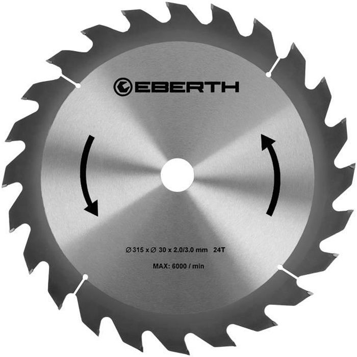 Lame Scie Circulaire Greenstar 405 Mm - 40 Dents Carbure - Pour Débroussailleuse Et Scie