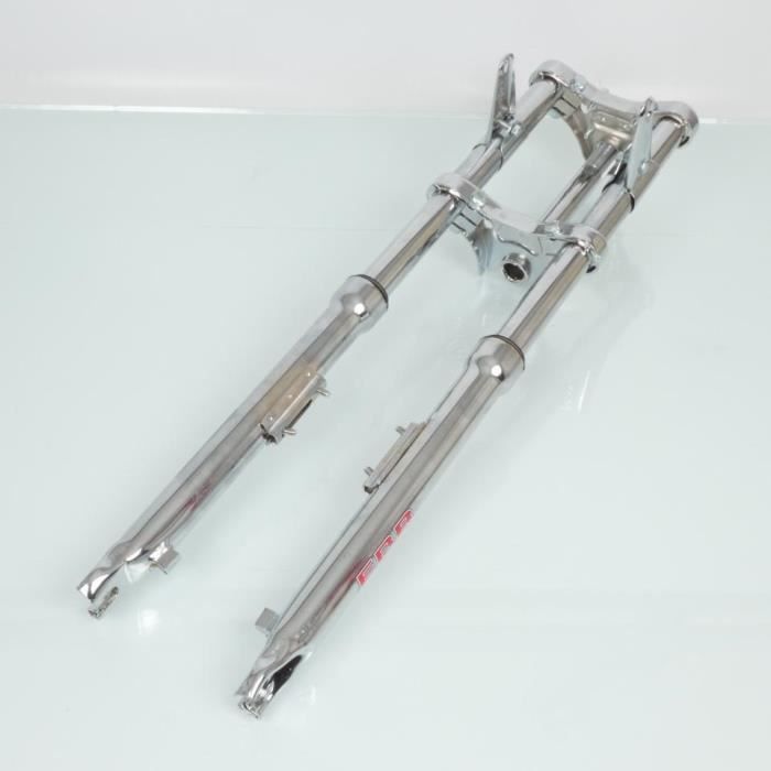 Té De Fourche RSM Pour Mobylette Peugeot 103 MVL - Chromé - Neuf - Garantie 2 Ans