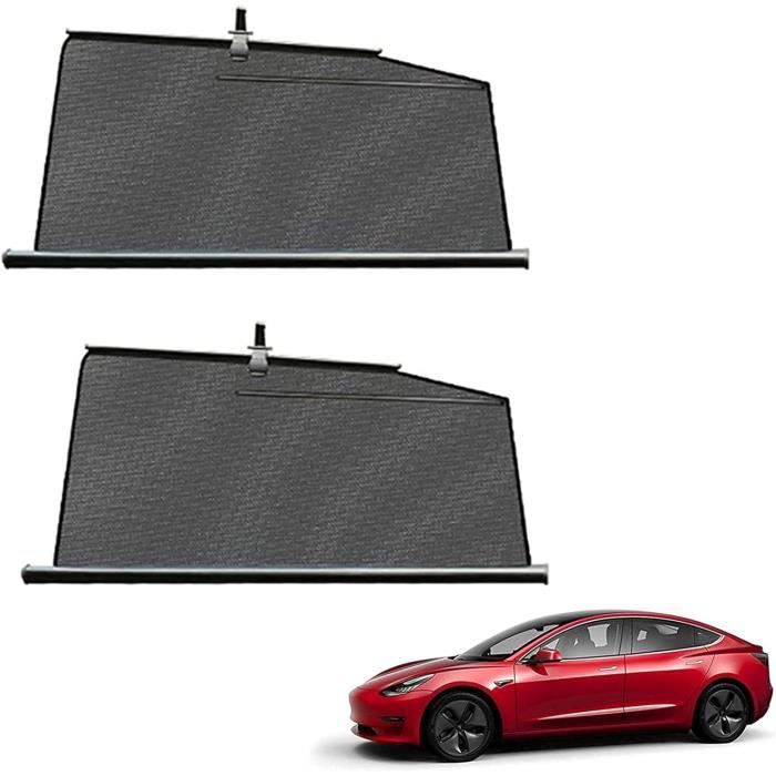 Stores Enrouleurs Voiture – Pare-soleil Réglable Pour Vitres Latérales Et Arrière – Voiture, SUV, Camion – Installation Facile