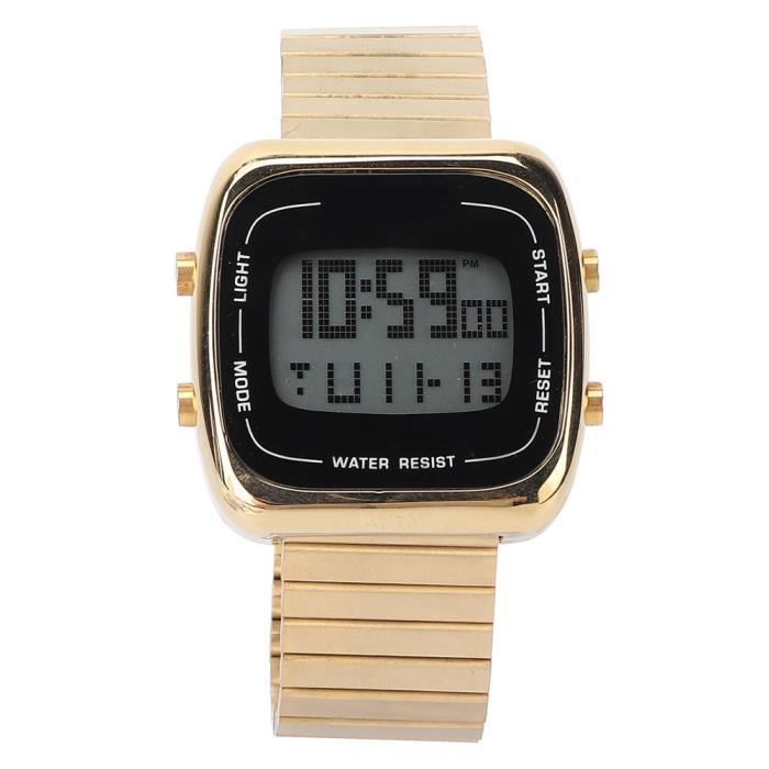 GOTOTOP Montre numérique Montre électronique Bracelet Dégradé