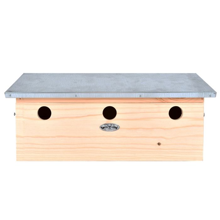 Comparer les prix de Esschert Design - nichoir à moineaux horizontal