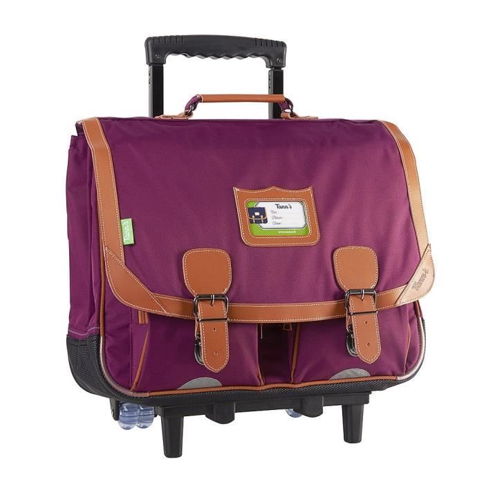 Cartable a best sale roulette fille tann's