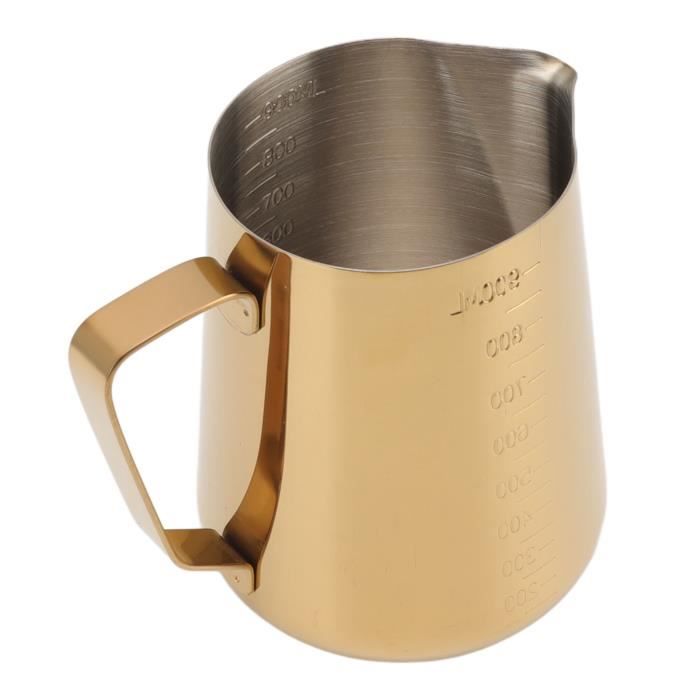 PHENOFICE Pot à Lait Céramique Noir – Crémier Élégant Pour Café Et Sirop